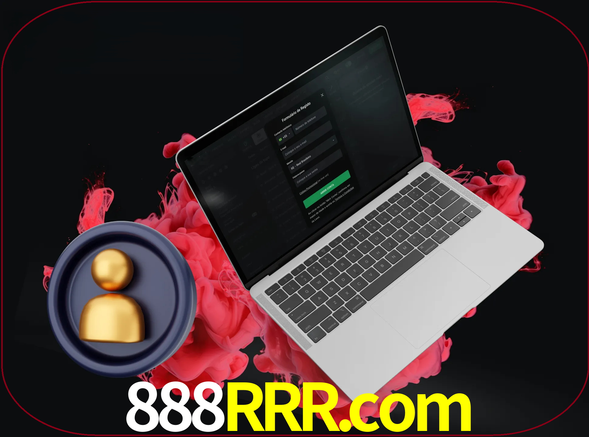 No cabeçalho do site 888rrr, clique no botão que o levará a um formulário especial onde terá de introduzir as suas informações actuais.