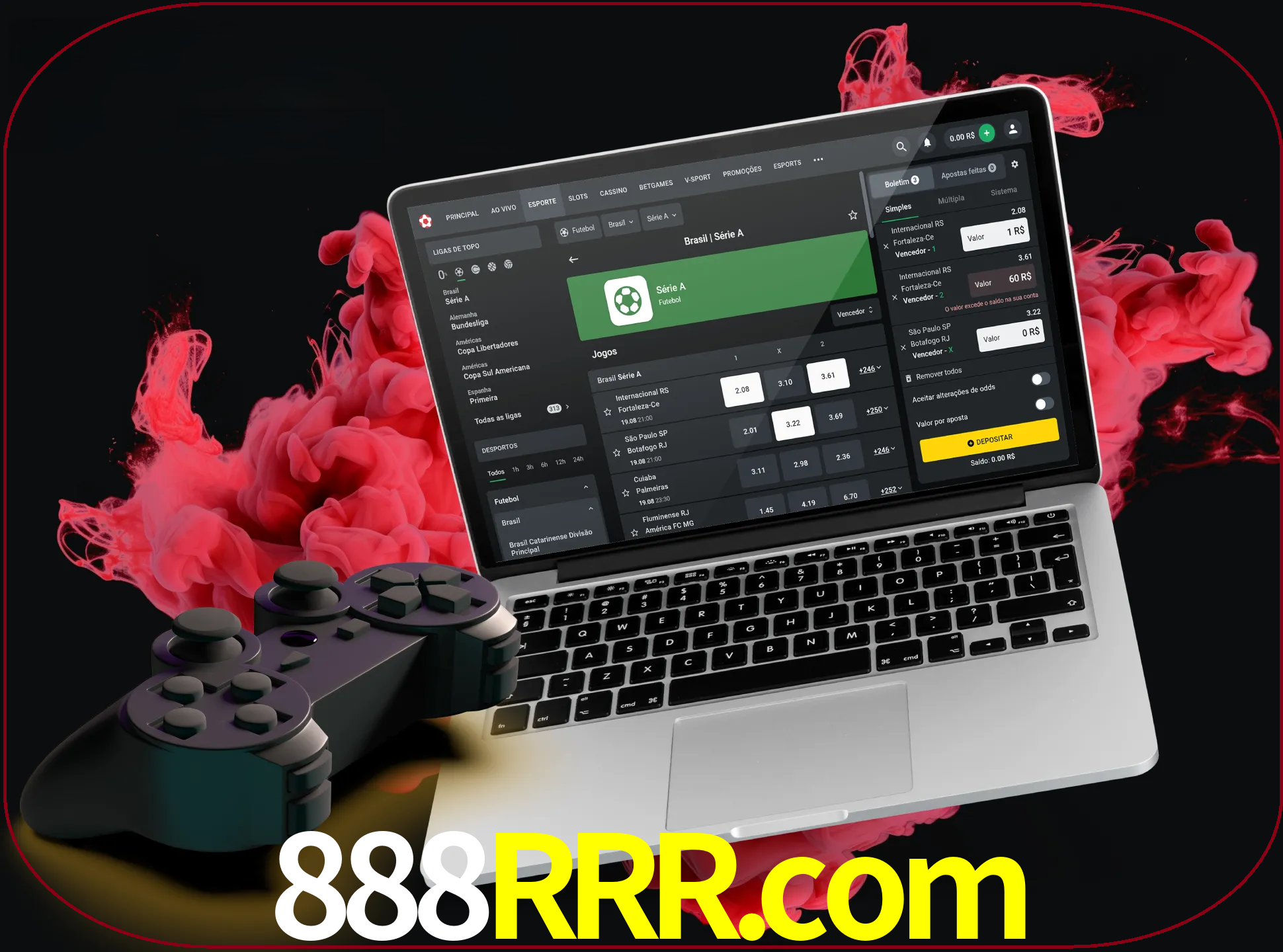 Visite a secção especial de jogos de vídeo em 888rrr para descobrir em que jogos pode apostar e ganhar muito dinheiro.