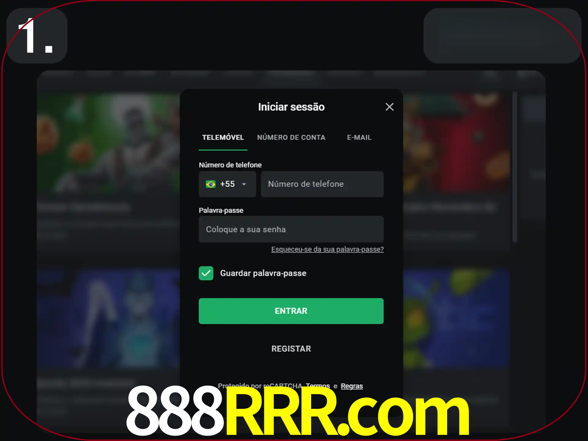 Acesse o site.