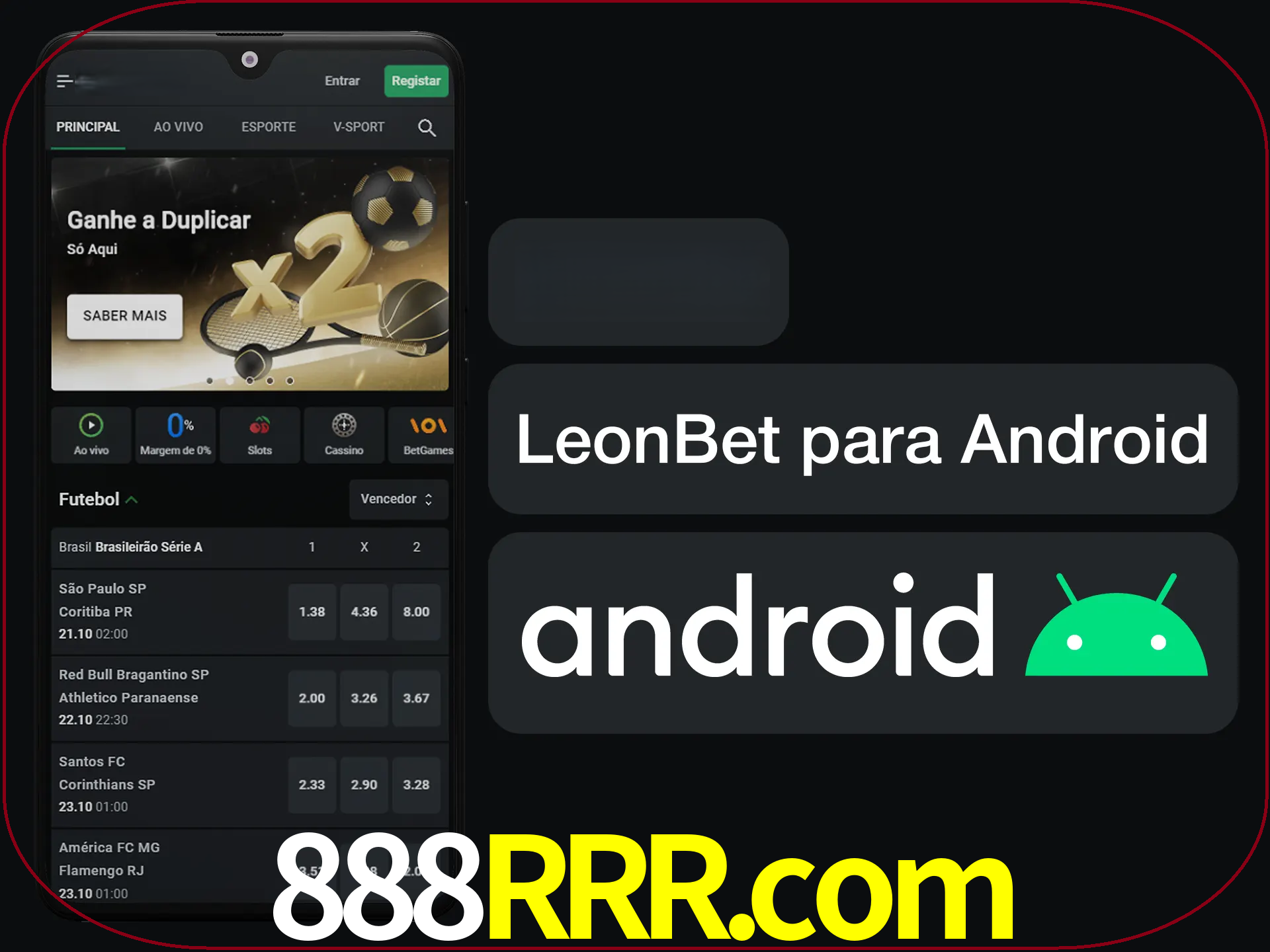 Adquira sua versão poket de LeonBet.